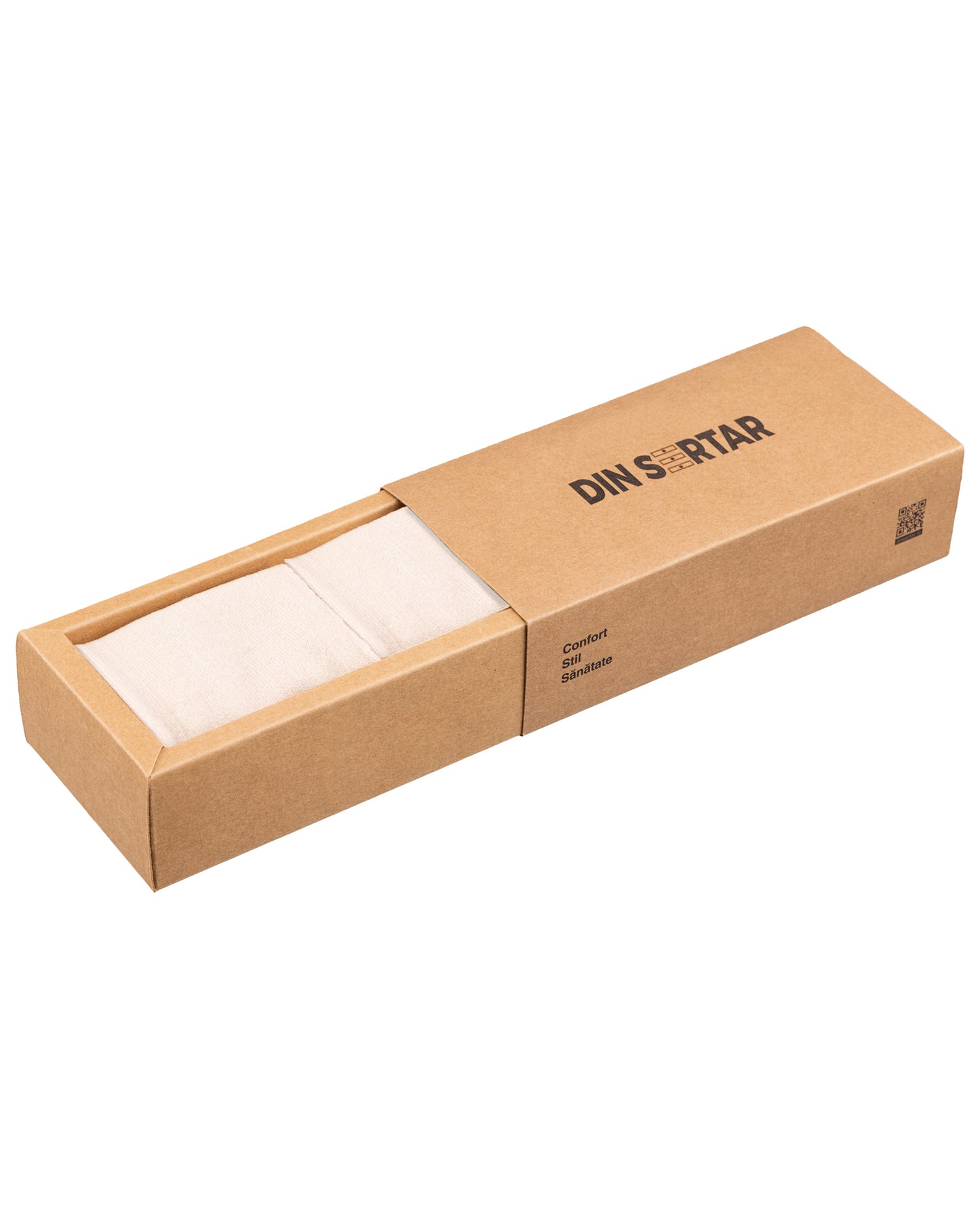 2er Set DIN SERTAR Kompressionsstrümpfe, Unisex, beige, nahtlos