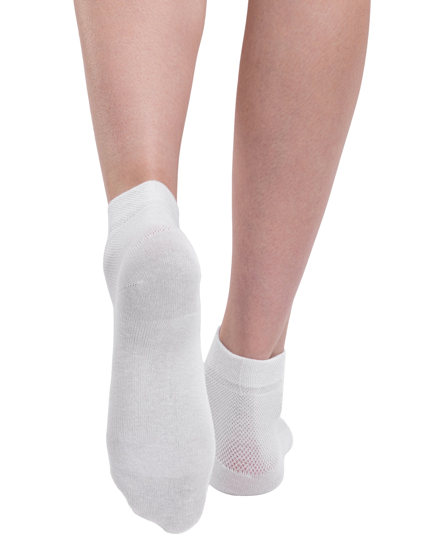 12er-Set Damensocken Medium aus gekämmter Baumwolle