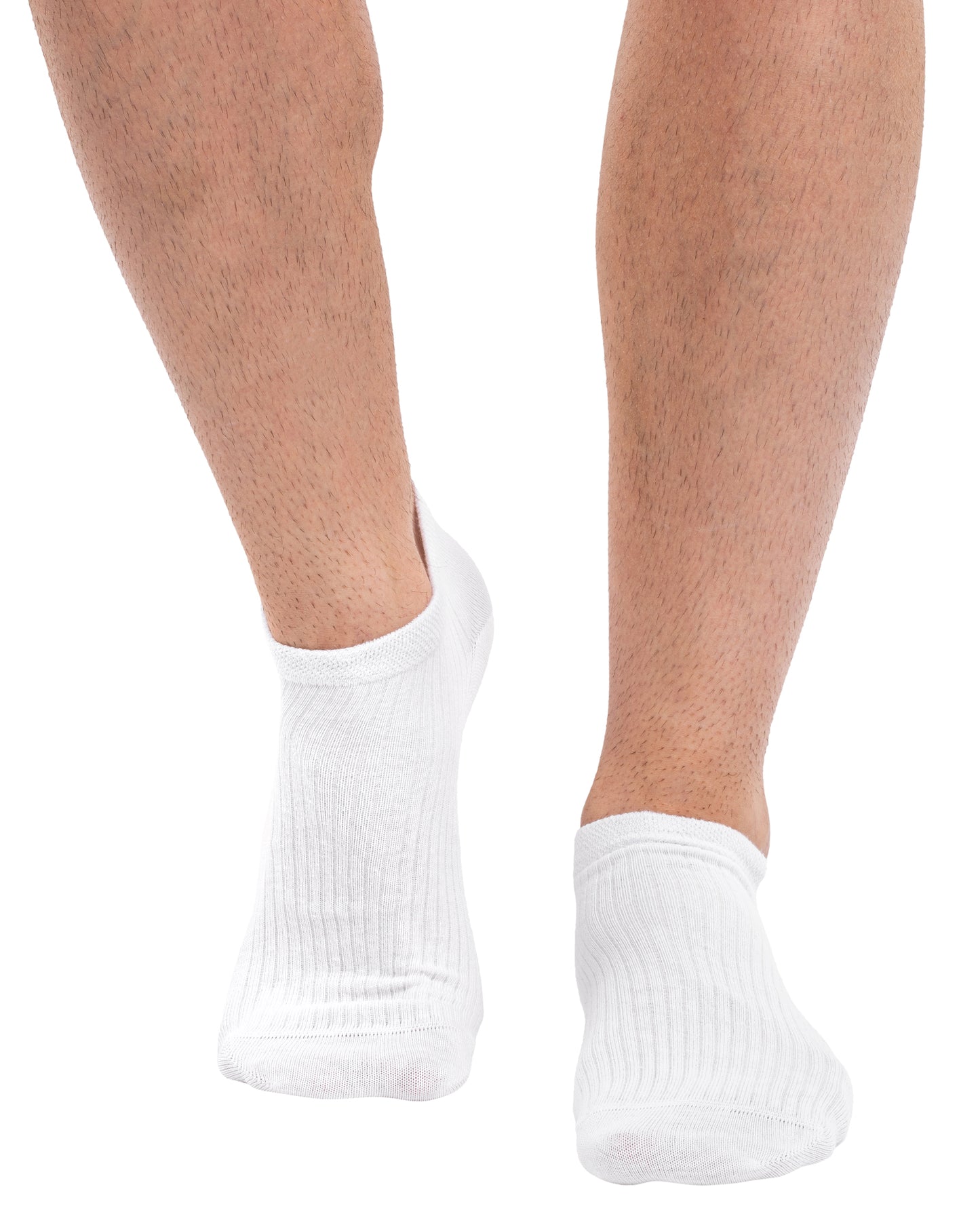 Set mit 14 Paar Kurze Herren-Socken aus Einfarbiger Baumwolle – DinSertar