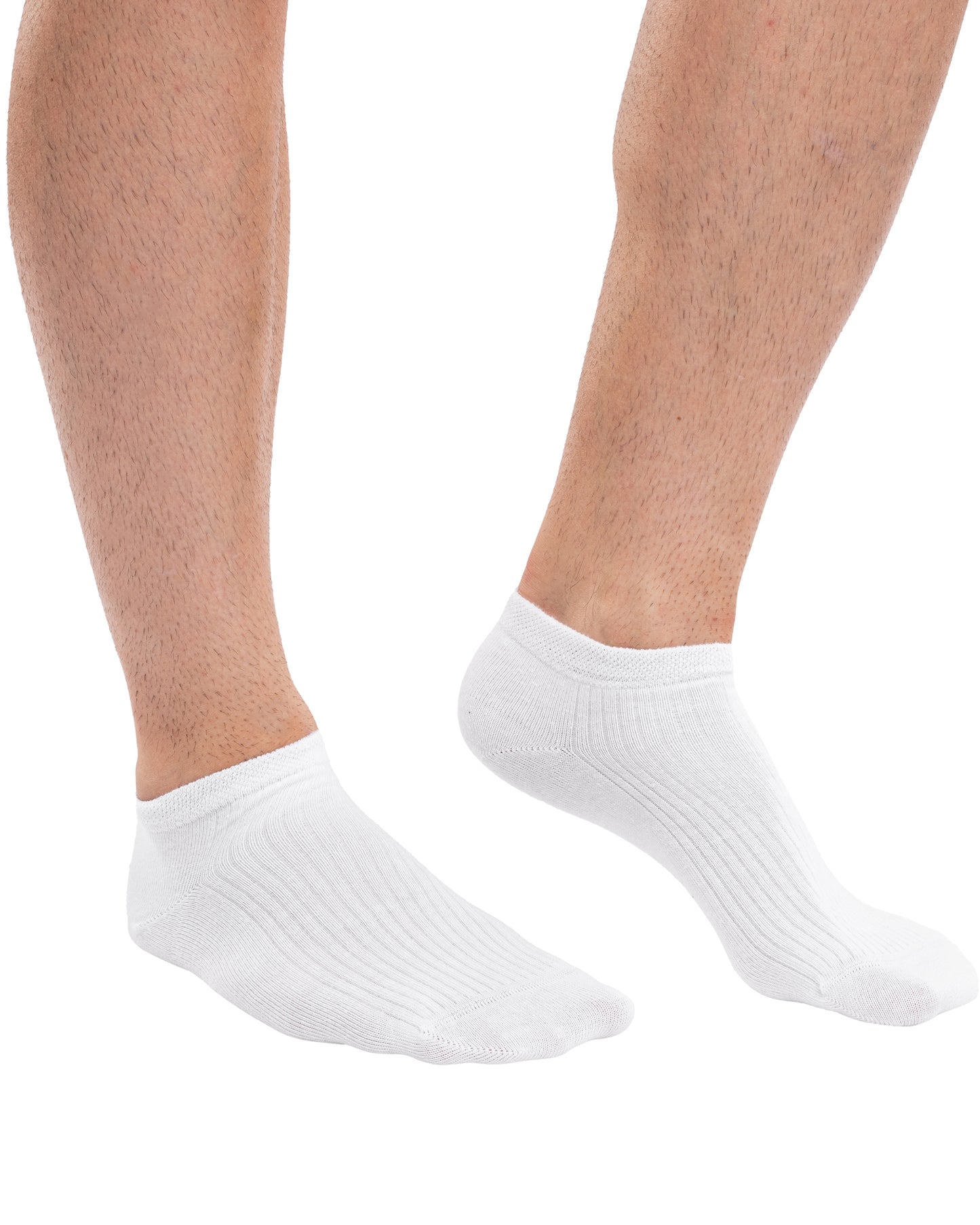 Set mit 14 Paar Kurze Herren-Socken aus Einfarbiger Baumwolle – DinSertar