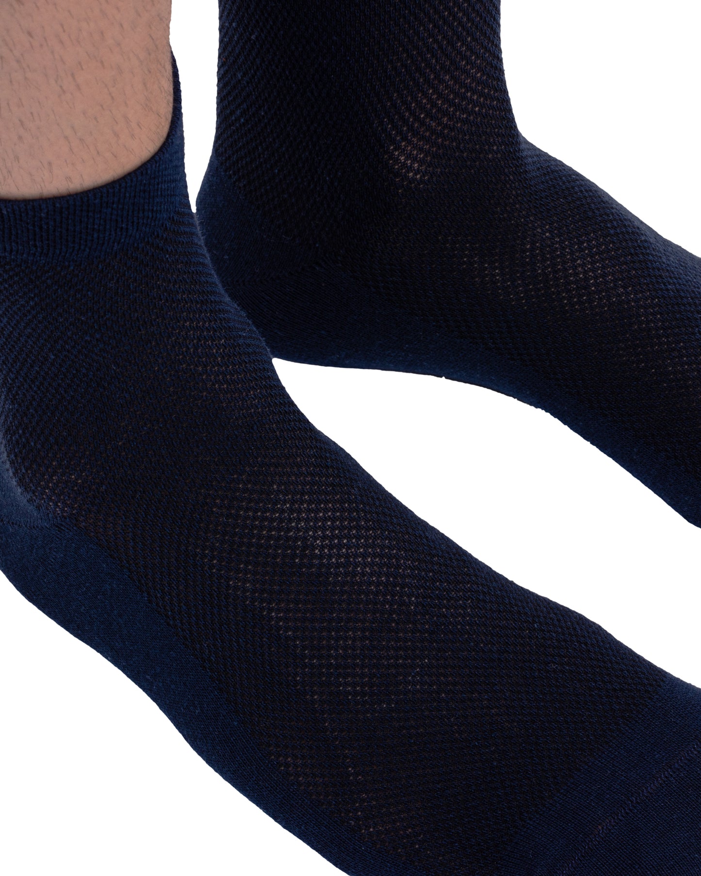 Set mit 12 Paar Herren socken mittlerer Größe aus gekämmter Baumwolle, klassisch