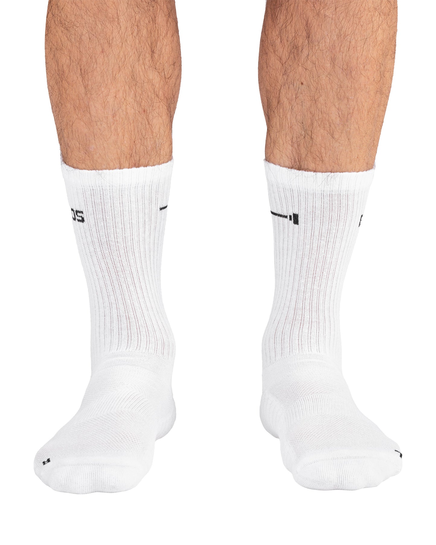 3er-Set lange Herren-Baumwollsocken BAROS weiß