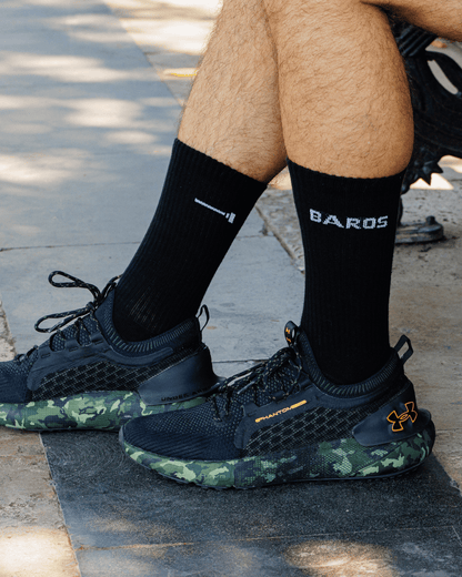 3er-Set lange Herren-Baumwollsocken BAROS