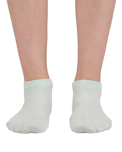 9er-Set Damen-Kurzsocken aus fröhlich bunter Baumwolle