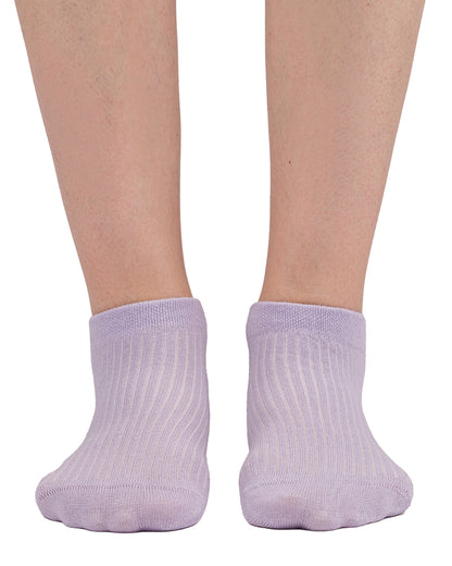 9er-Set Damen-Kurzsocken aus fröhlich bunter Baumwolle