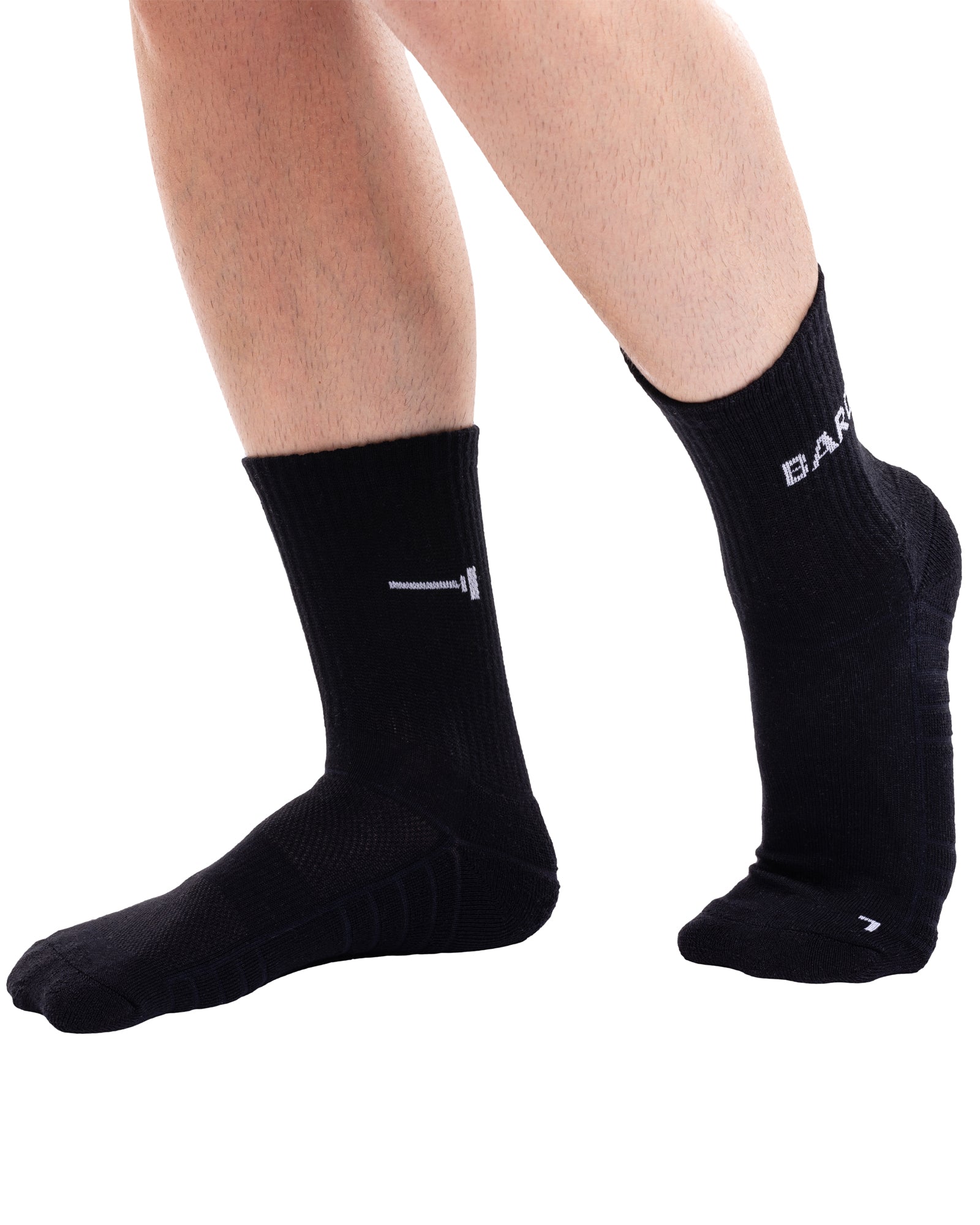 Set of 3 long men's cotton socks BAROS