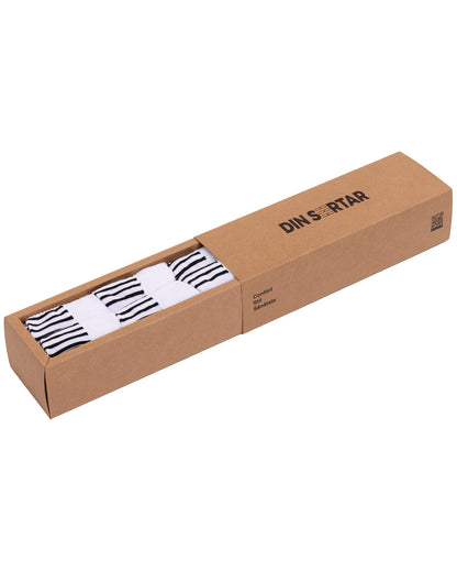 6er Set Damen Kurze Sportsocken aus weißer Baumwolle Comfort Plus