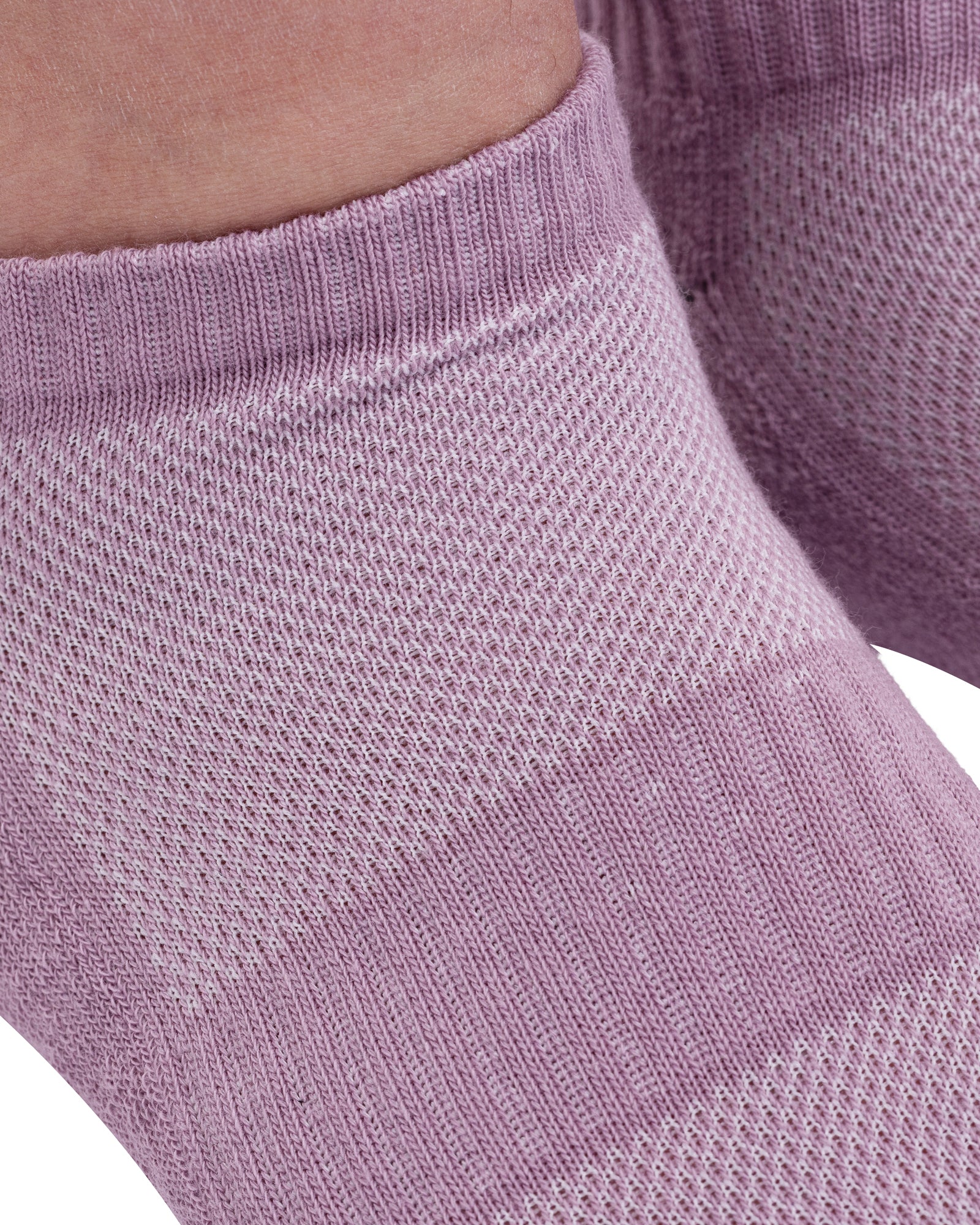 Set of 6 pairs of breathable women's cotton short socks