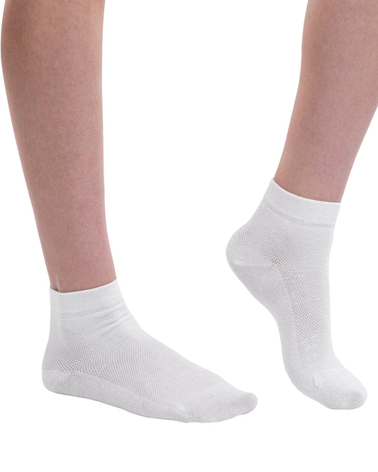 12er-Set Damensocken Medium aus gekämmter Baumwolle