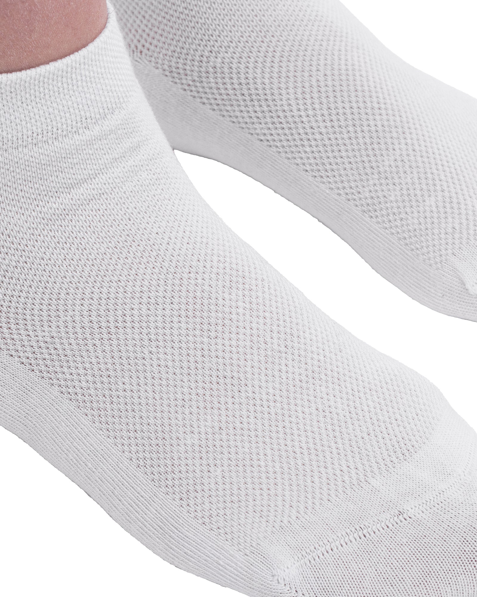 12er-Set Damensocken Medium aus gekämmter Baumwolle