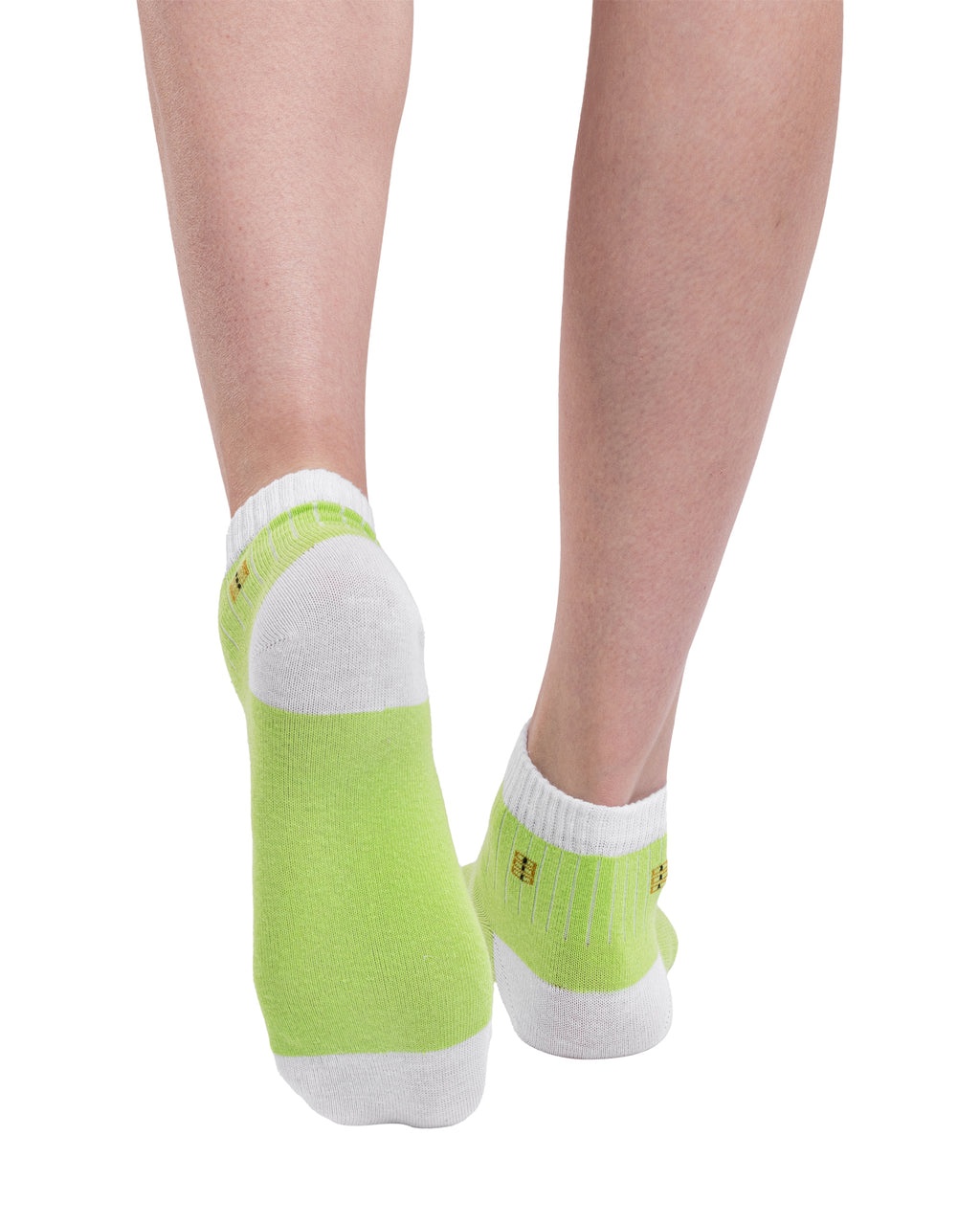 Set mit 9 Paar kurzen Damensocken aus gekämmter Baumwolle Trio