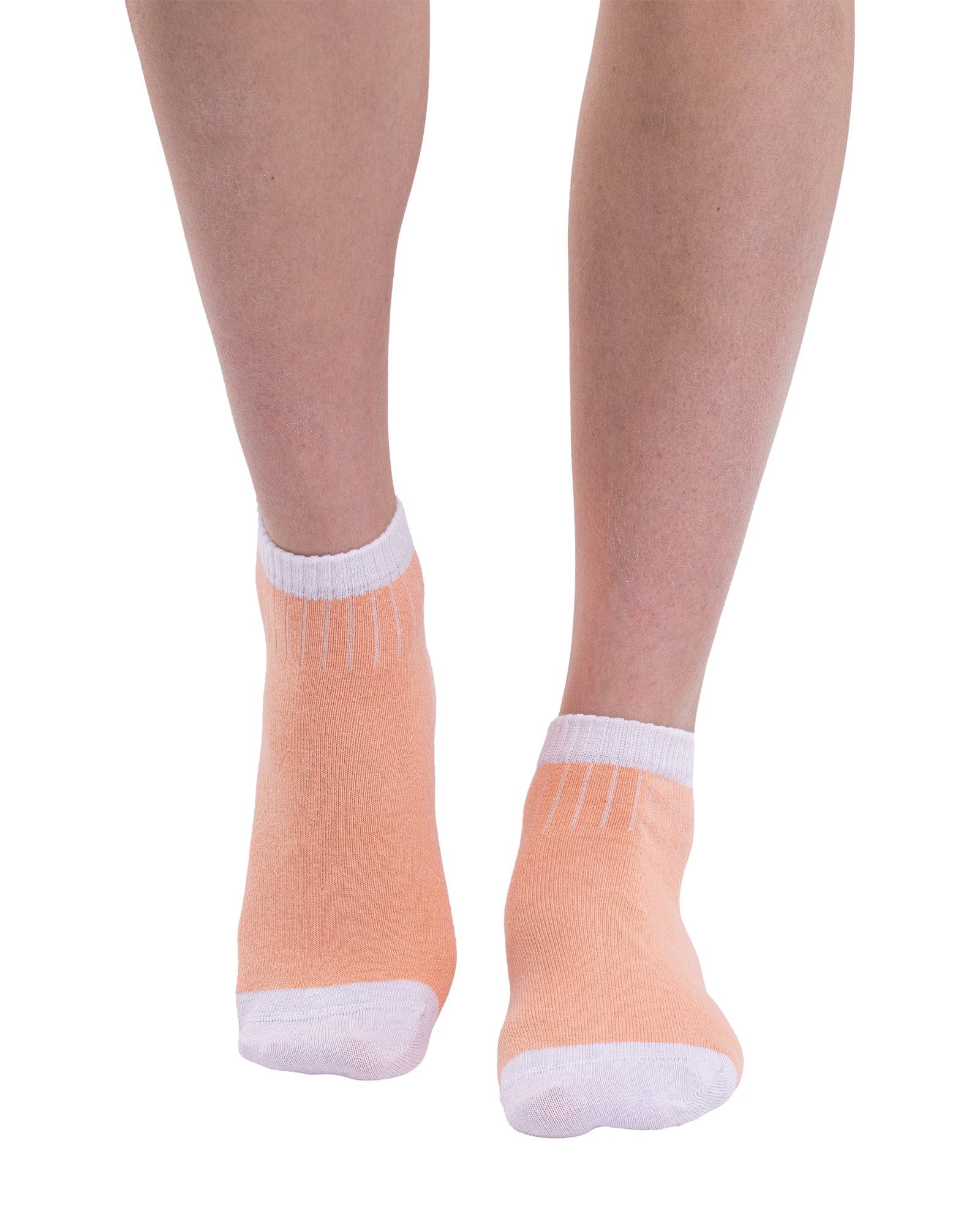 Set of 9 pairs of short women's socks made of combed cotton Trio 