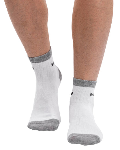 Set mit 9 Paar Herren-Sportsocken aus Baumwolle BAROS Trio