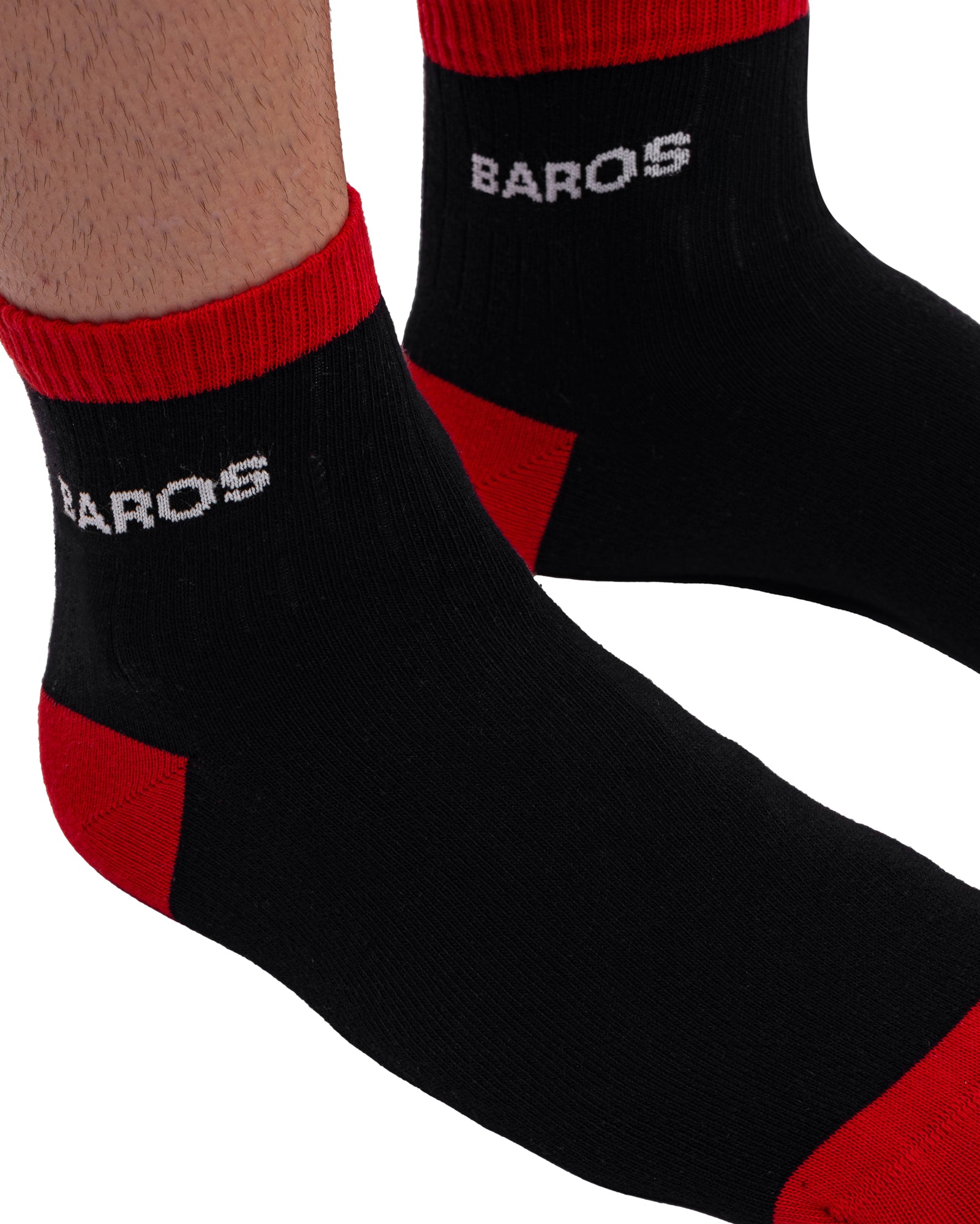 Set of 9 pairs of men's cotton sports socks BAROS Trio