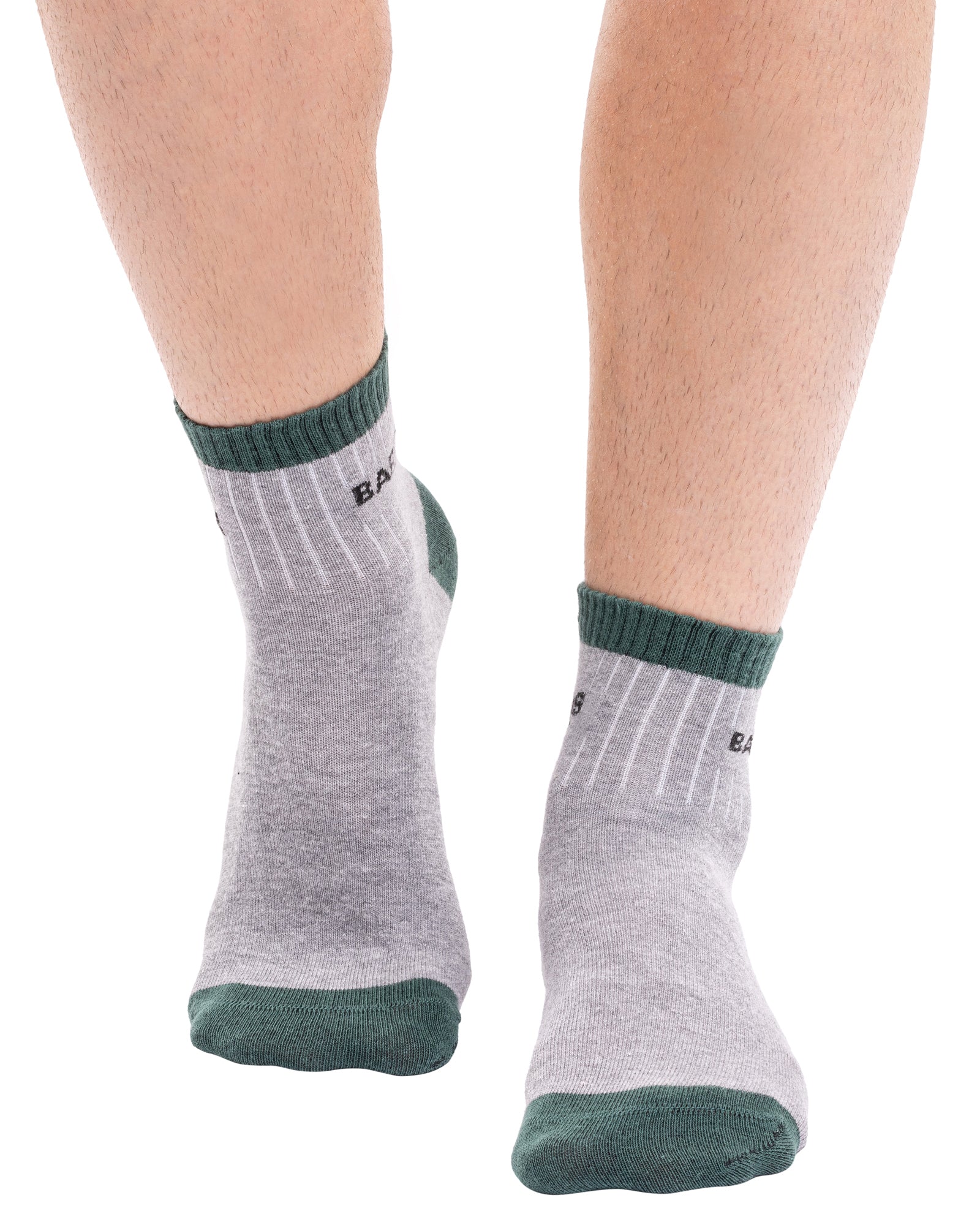 Set of 9 pairs of men's cotton sports socks BAROS Trio