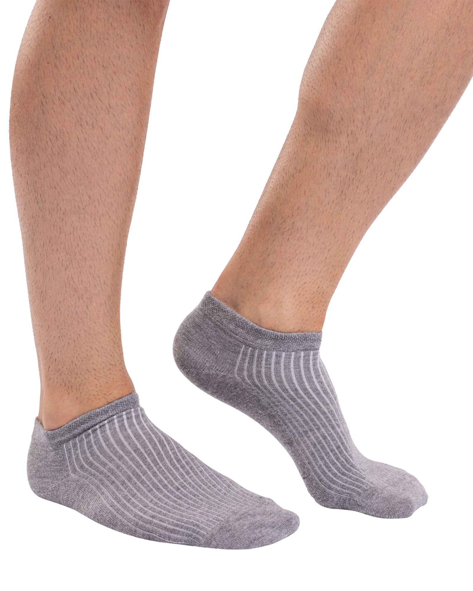 Set of 9 pairs of colorful men's short cotton socks FUSION