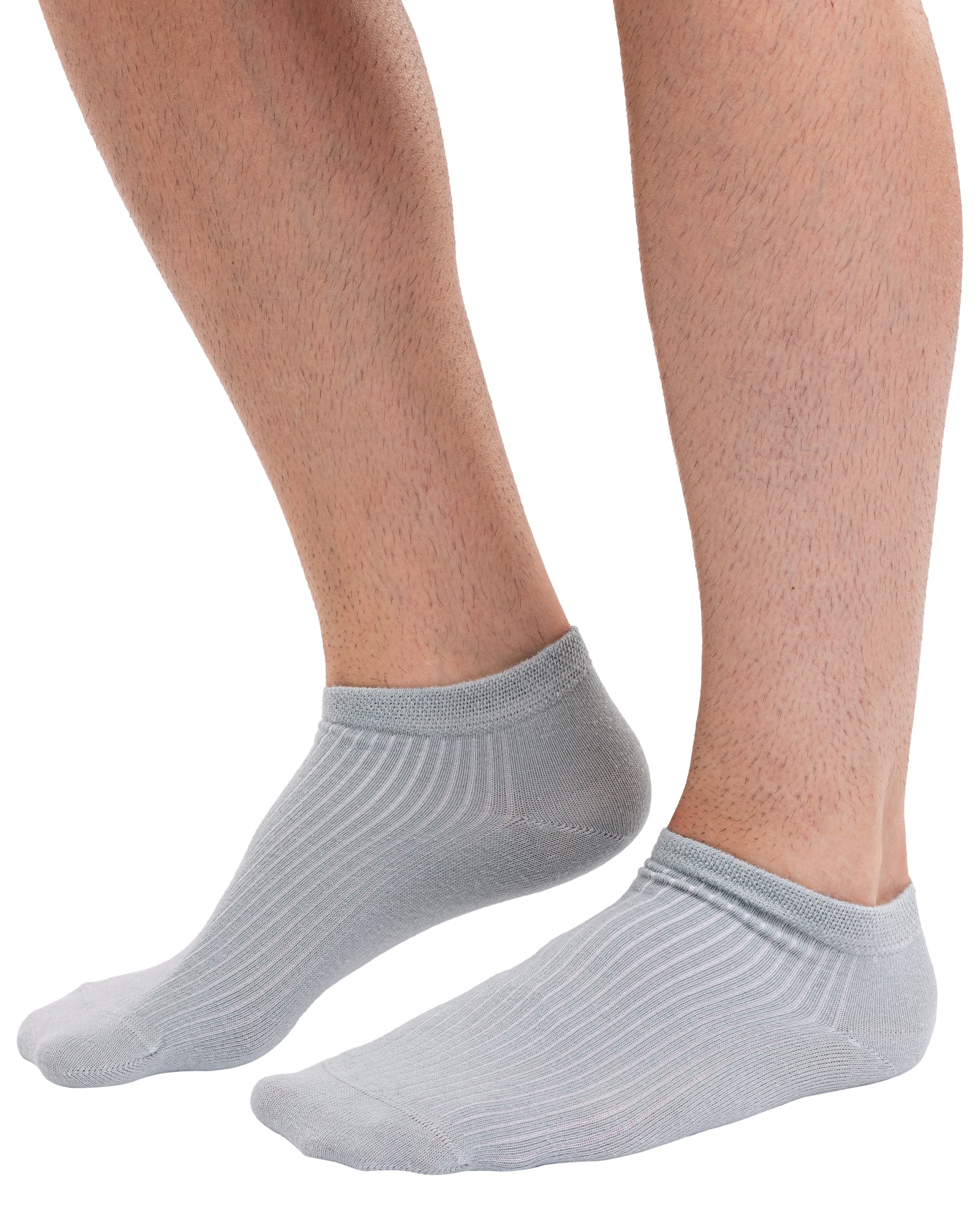 Set of 9 pairs of colorful men's short cotton socks FUSION