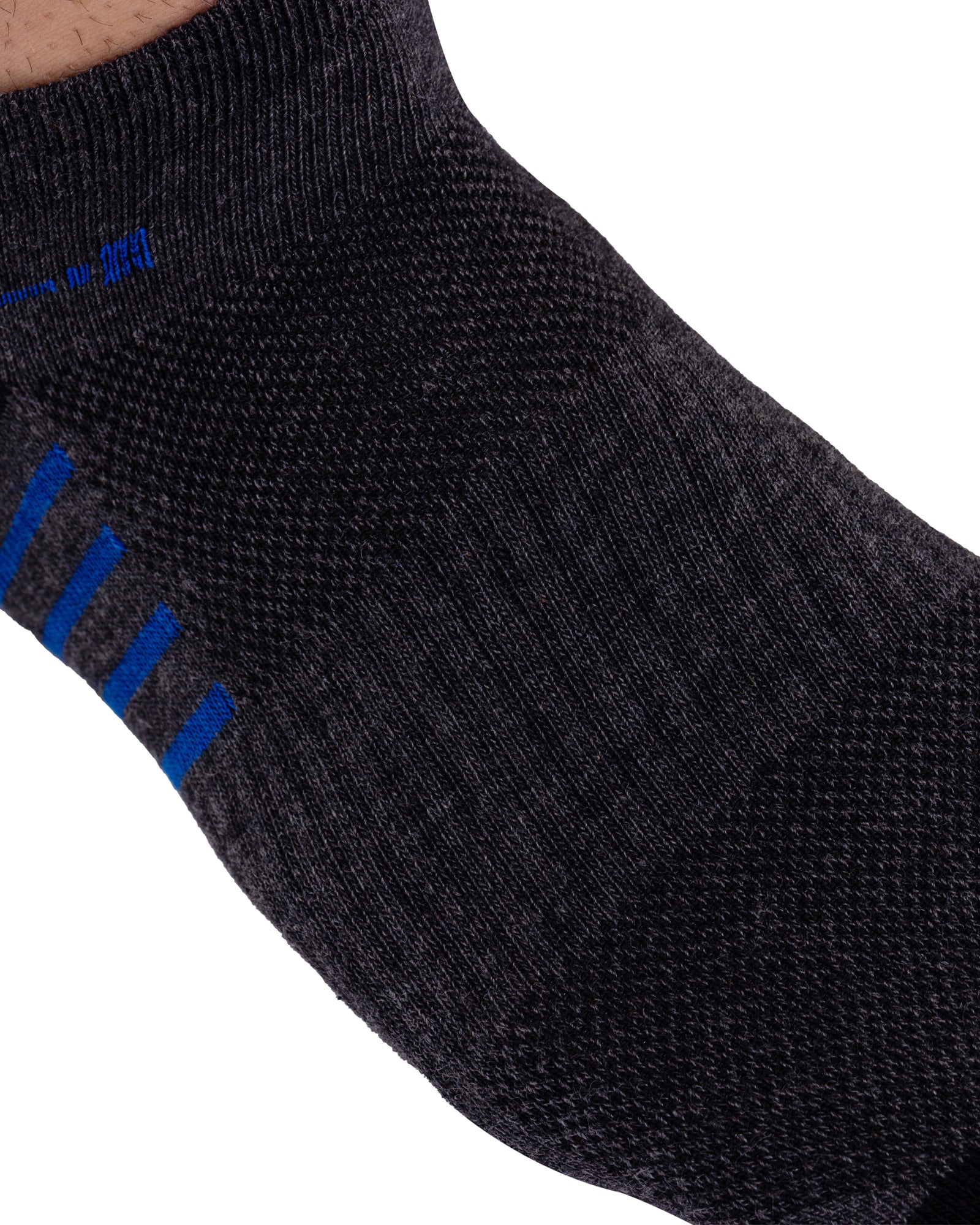 Set of 6 seamless short cotton sports socks for men, BAROS