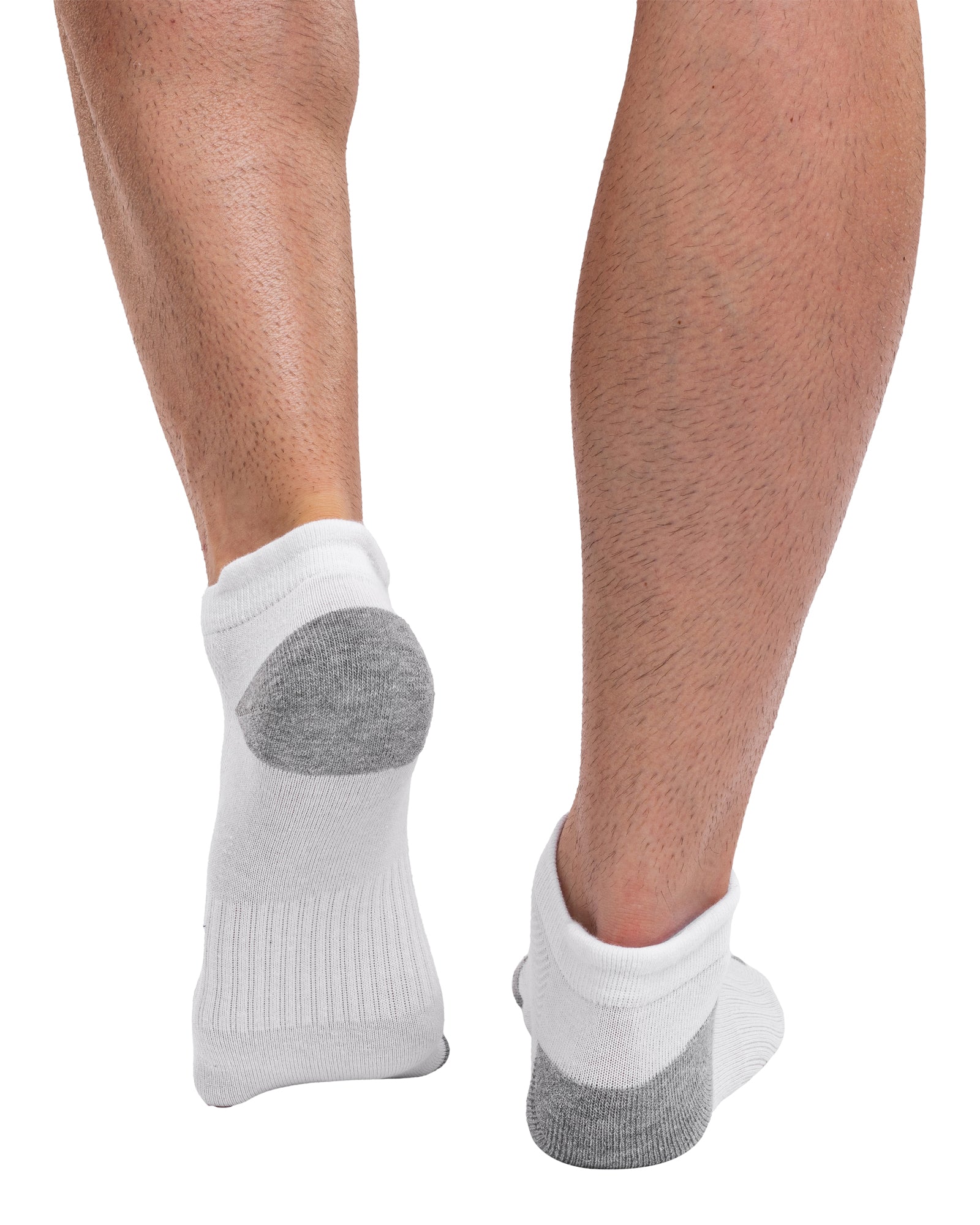 Set of 6 breathable short cotton sports socks for men